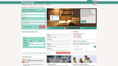 **Geneanet: A Comprehensive Digital Genealogy Platform**

Geneanet is a leading international geneal