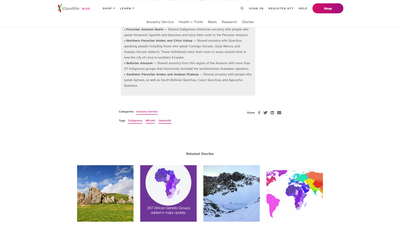 This blog post from 23andMe announces a significant expansion of the company's genetic ancestry serv