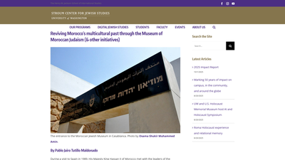 This web page from the University of Washington's Jewish Studies program explores the remarkable sto
